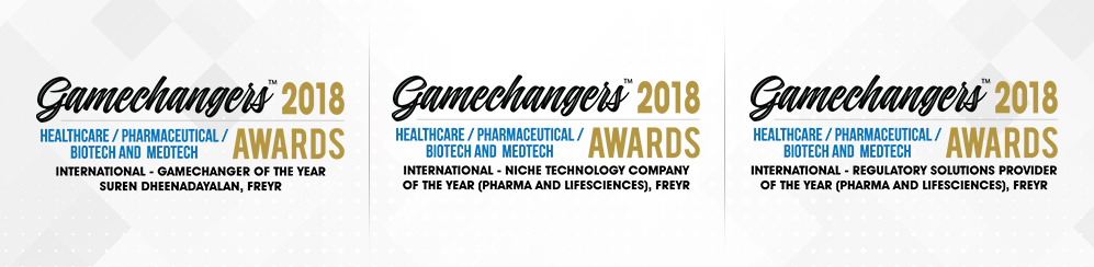 Freyr Receives ACQ5 Gamechangers 2018 Awards In Three Niche Categories